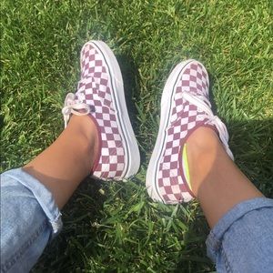 Checkerboard vans